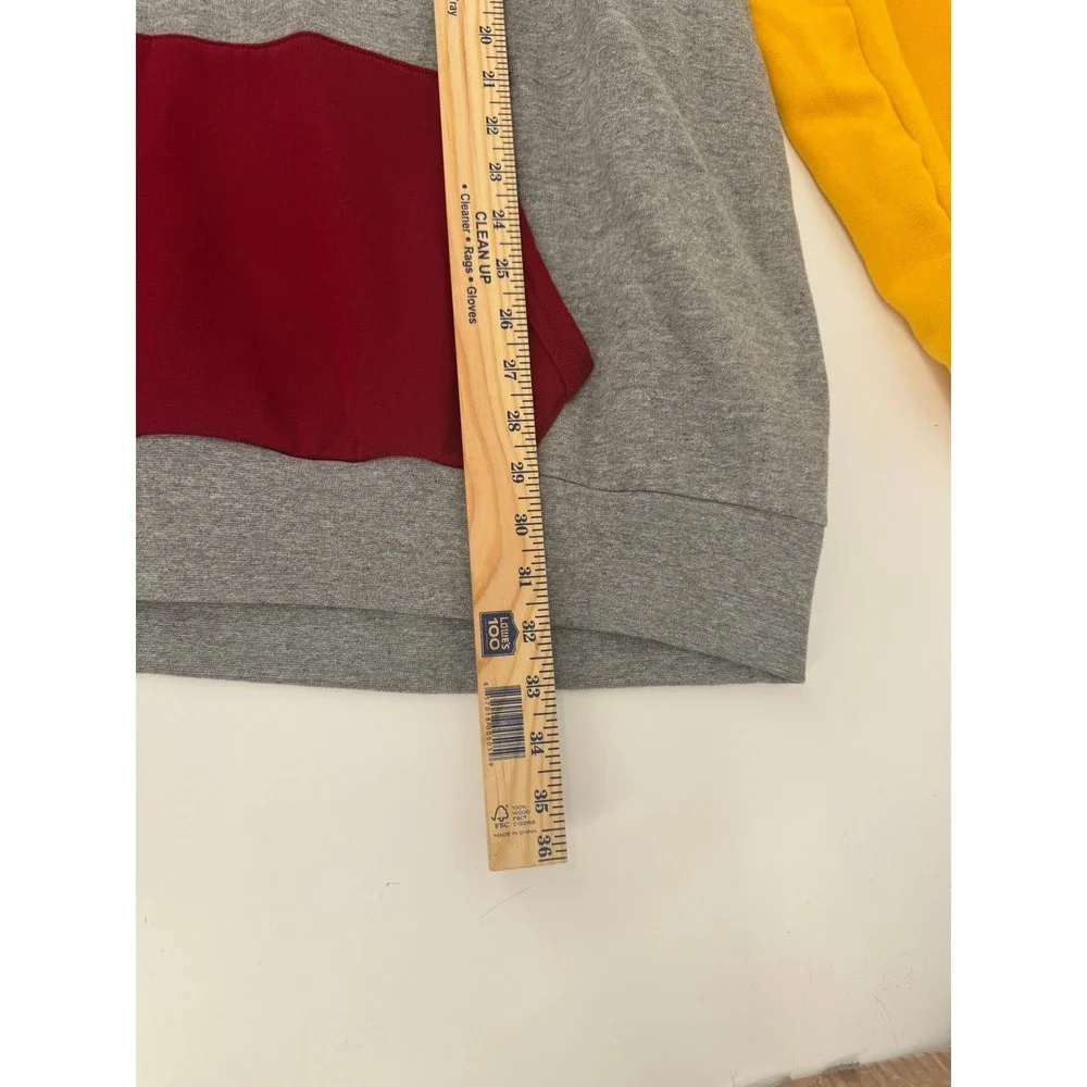 Polo Ralph Lauren Colorblock Hoodie Mens XXL Primary Colors Logo Pullover